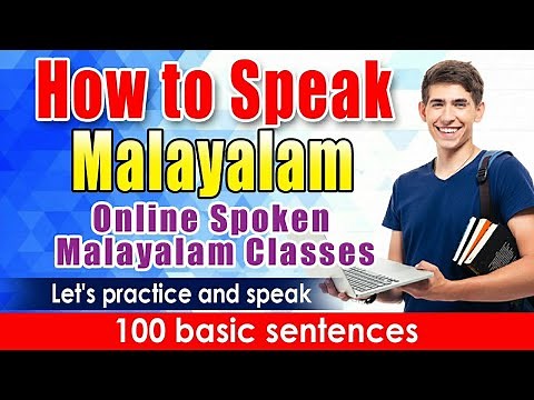 How to Speak Malayalam through English.| 100 Basic Sentences| With explanations|