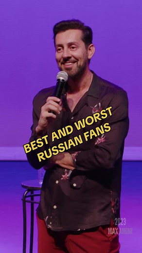 Max Amini: Russian Fans - Hilarious Stand Up Comedy!