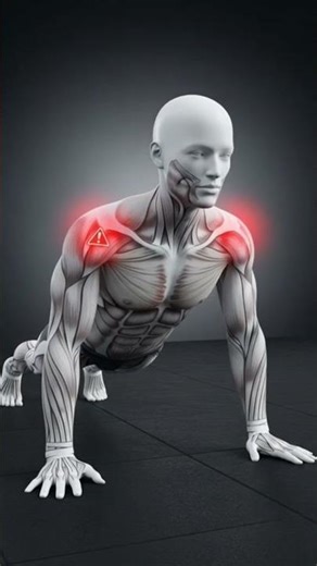 Push-Up Perfect Form Tutorial | Build Chest, Triceps & Core FAST #gymtips #fitness #workout #gym