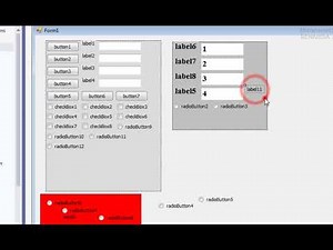 C# 22: Le contrôle FlowLayoutPanel