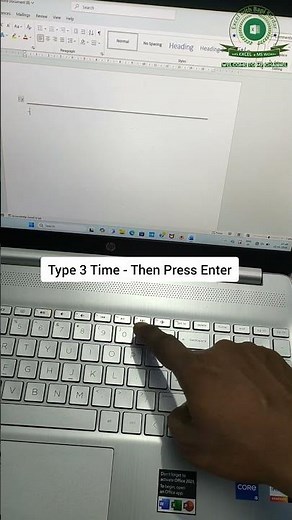 Underline in 3 quick ways in Microsoft Word ✍️