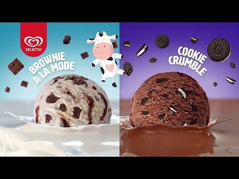 NEW Selecta Creamdae Supreme 2-in-1 | Brownie A La Mode and Cookie Crumble