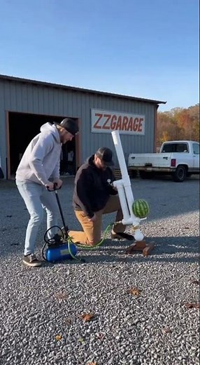 Watermelon Cannon Explodes in Our Face