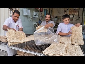 From Dough to Lavash: Machine & Master Hands |Making bread video
