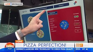 189K views · 1.7K reactions | Great news for pizza lovers this morning... Never worry again about getting stitched up with a lousy serving of topping, new technology has been created to make sure you get the perfect slice every time! Domino's Pizza checker camera takes a photo of the pizza, and artificial intelligence is used to assess if it's up to scratch. #9Today | TODAY | Facebook