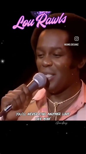 LOU RAWLS.... #classicsoul #pheedaproducer #soulmusic #yourclassicsoulniece