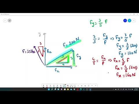 3 4 5 Triangle Statics for Engineer