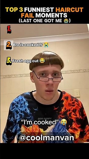 Top 3 Funniest Haircut Fail Moments (Barber Chaos Edition)