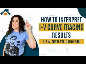 How to Interpret I-V Curve Tracing Results #13: IV-Curve Evaluation Tool