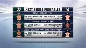 Looking ahead to the upcoming series against the A's with Bob, Jack, and Buck. | YES Network