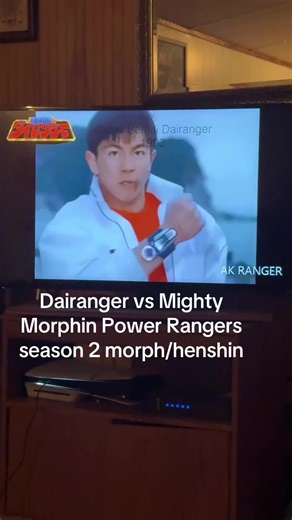 Dairanger vs Mighty Morphin Power Rangers Henshin