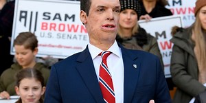 Retired Army Capt. Sam Brown overcomes crowded GOP Senate primary field, setting up key Nevada race