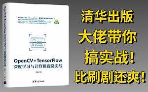 清华出版！这是我见过最强的计算机视觉项目实战！【OpenCV+TensorFlow】大佬手把手带你搞项目！