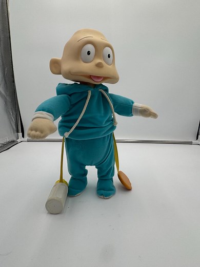 Vintage Rugrats Tommy Pickles Doll Nickelodeon Plush Vinyl Head W Bottle Cookie - Etsy