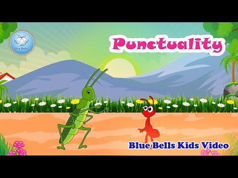 Punctuality | Stories for kids | Ch - 03 | Moral Value - 3 | Blue Bells Kids Video