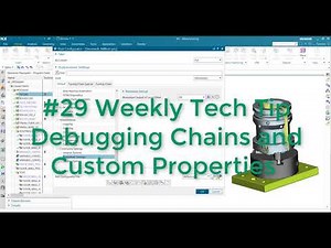 Post Processor Millturn & Complex - Weekly tech tip #29 - Debugging, custom properties and chain