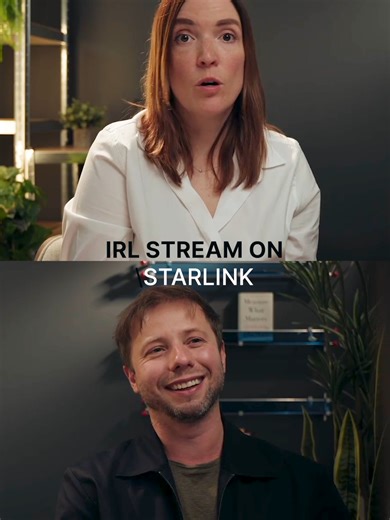 IRL streaming on Starlink? Yes. What matters most is coverage, if your signal is strong, you can stream from hikes, woods, anywhere! #restream #livestream #starlink #irl