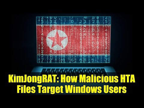 KimJongRAT: How Malicious HTA Files Target Windows Users