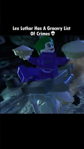 Lex Luthor Has A LONG List Of Crimes 💀 #legobatman2dcsuperheroes #funnymoments #fyp #legogameplay