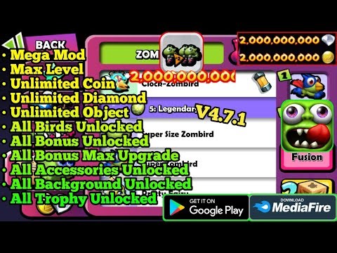Zombie Tsunami Mod Apk New 2026 Level Max - All Birds Unlocked