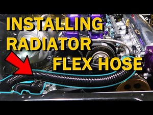 Installing Radiator Flex Hose from eBay - 2JZ to E46 Conversion