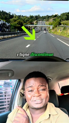 La ligne discontinue tout comprendre code la route #automobile #motivation #autoécole