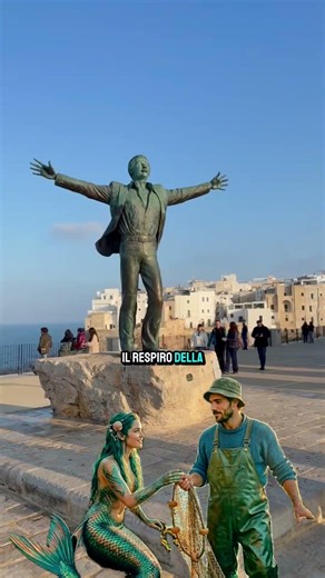 The Mermaid and the Fisherman of Polignano a Mare #pugliazon #puglia #polignanoamare #legends