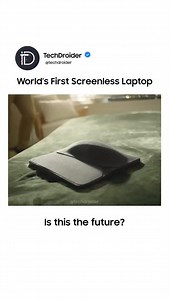 World’s First Screenless Laptop 🤯 | TechDroider