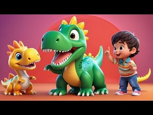 Dino Family Finger Song | Learn Dinosaur Names and Finger Play for Kids
