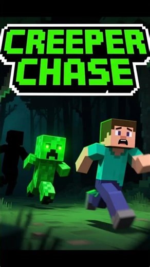 Minecraft, But Creepers Chase You!