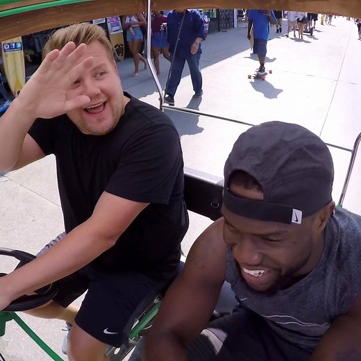 894K views · 4.2K reactions | On the next episode of What The Fit, Kevin Hart and his good friend James Corden take on the best of Muscle Beach, in their best workout outfits! Watch now on YouTube! goo.gl/nmydd4 | LOL Network | Facebook