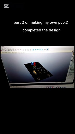 Part 2 of making my own pcb:D#Short#electronics#cool
