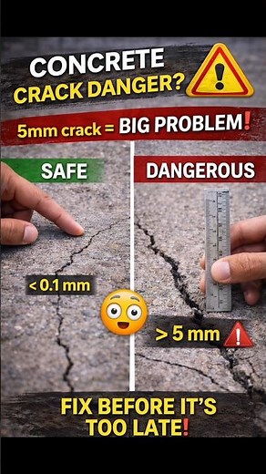 Types of Concrete Cracks Explained (Which is Dangerous?)