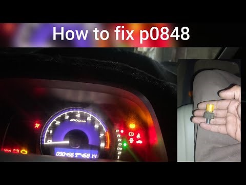 How to Fix P0848 Transmission Fluid Pressure Switch B – 3rd Clutch Circuit High Error