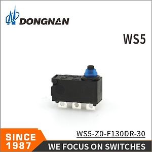 [Hot Item] Dongnan Electronic Ws5 Waterproof Micro Switch Spst-No 40t130 IP67