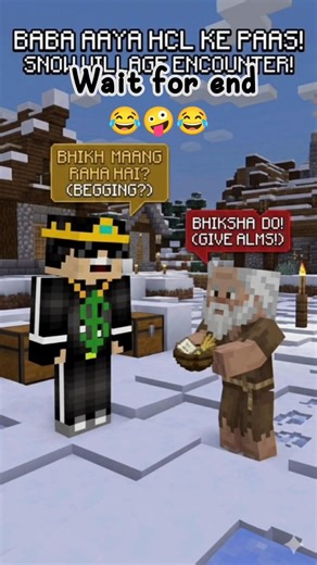 minecraft meme |🤪 baba aaya daan lene | @YesSmartyPie