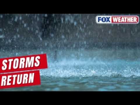 Repeated Rounds Of Storms To Bring Renewed Flash Flood Risk To Already Soaked Northern Tier