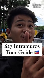 17K views · 684 reactions | $27 Intramuros Tour Guide in Manila, Philippines  #Philippines #manilaphilippines #Manila #intramuros #intramurosmanila #pinoy #pinoyvlog | Melanie Guintu | Facebook