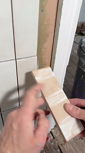I’ve got a question… This is How To Cut a Tile Into a Door a frame Should the joint in between the tile and the door frame be siliconed or grouted? Lmk 👇🏻 | Jackthetileruk