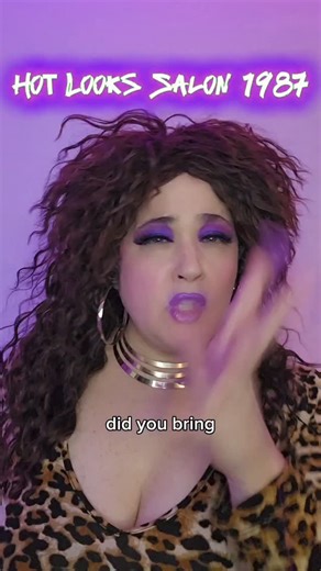 Casey Dressler on Instagram: "Donna gives a heartbroken client a pep talk and a new Hot Look, just in time for Valentine's Day, 1987! #salon #hairstylist #makeover #80s #80saesthetic 🎶 Bizzare Love Triangle by New Order"