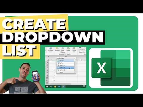 How To Create A Drop down list in Excel (2025)