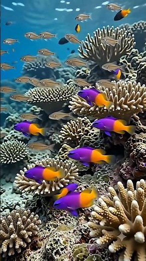 #From Egg to Fry: The Amazing Underwater Life Cycle of Reef Fish #shorts #fish #nature #coralreef