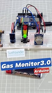 23K views · 102 reactions | Red Alert! Building a Fire Alarm with Arduino #ArduinoProjects #SmokeDetector #DIYFireAlarm #MQ2Sensor #HomeSafety | SunFounder OpenSource | Facebook