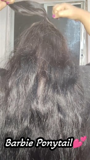 Barbie Ponytail #ytshorts #viral #tutorial #simplehairstylesforgirls #ponitutorial