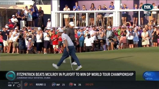 Fitzpatrick wins DP World Tour Champ