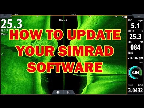 How to update software Simrad NSS Evo 3 Simrad Go XSE. Go XSR Simrad Evo2 software update