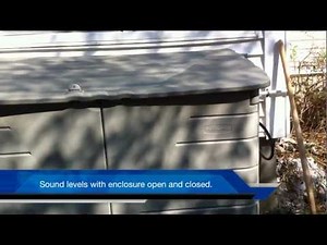 Home Built Enclosure for Portable Generator (the Details)