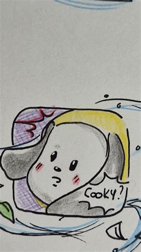 You Never Walk Alone #artist #btsshorts #shortcomic #sketchful #fanart #art #bt21 #comics #drawing