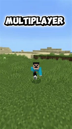 how to play multiplayer minecraft pocket edition and minecraft java edition #minecraft #shortvideo