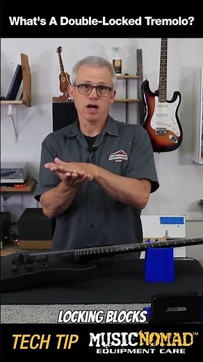 What is A Double Locking Tremolo System? MusicNomad Explains w/ Floyd Rose Guitar